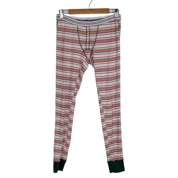 VICTORIA'S SECRET THERMAL FIRESIDE JANE HOLIDAY MATCHING LONG JOHN PAJAMA PJ SET - Picture 5 of 14